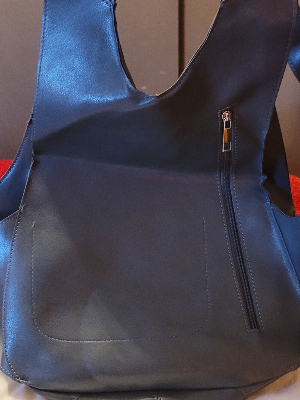 gray backpack